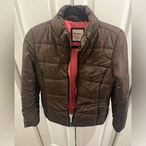 Brown Old Navy Puffer Jacket Size Small